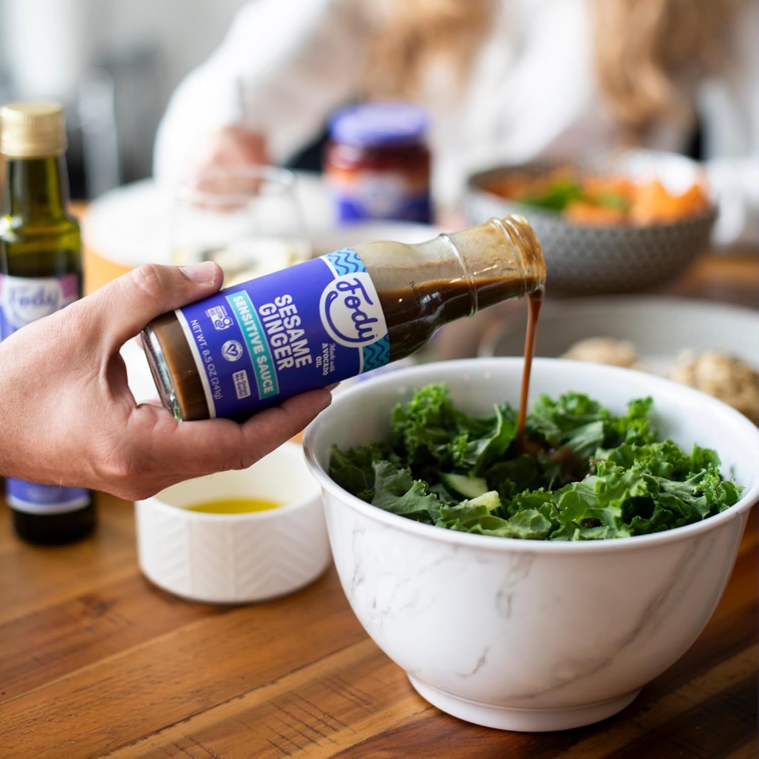 Fody Foods No Soy Teriyaki Sauce & Marinade, 8.5 Oz, Garlic And Onion Free, Low Fodmap Certified, Gut & Ibs Friendly, Vegan, Non-Gmo, Gluten Free, Keto Friendly