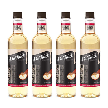 Davinci Gourmet Original Hazelnut Syrup, 25.4 Ounce (Pack Of 4)