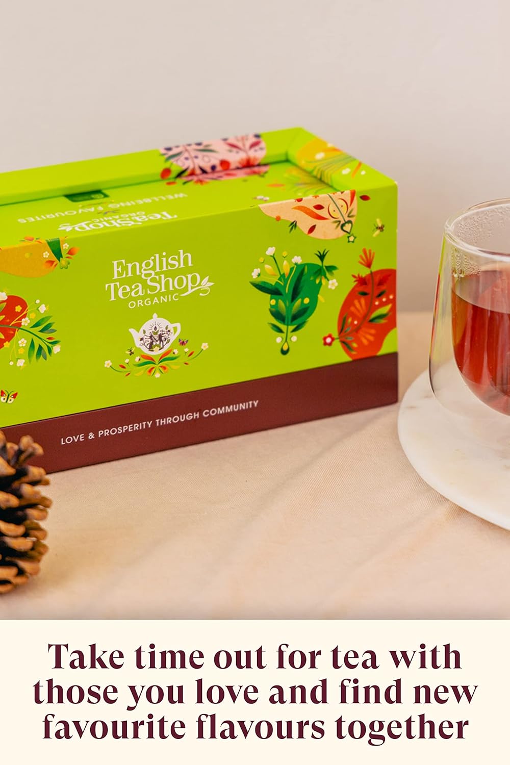 English Tea Shop Organic Wellbeing Favourites - 40 Tea Bag Sachets : Amazon.co.uk: Grocery