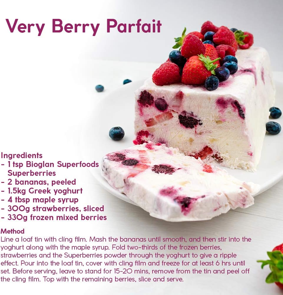 Bioglan Superfoods Superberries | Vitamin C | Manganese | 70g : Amazon.co.uk: Health & Personal Care