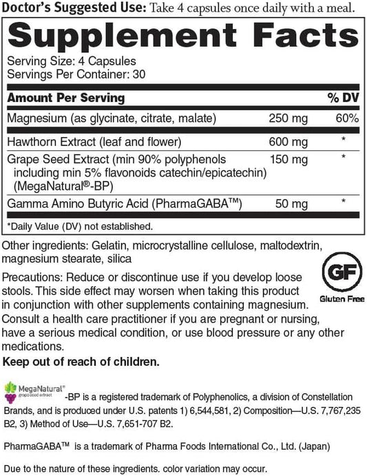 Dr. Sinatra Advanced Bp Support Supplement For Healthy Blood Pressure, 120 Capsules (30-Day Supply)