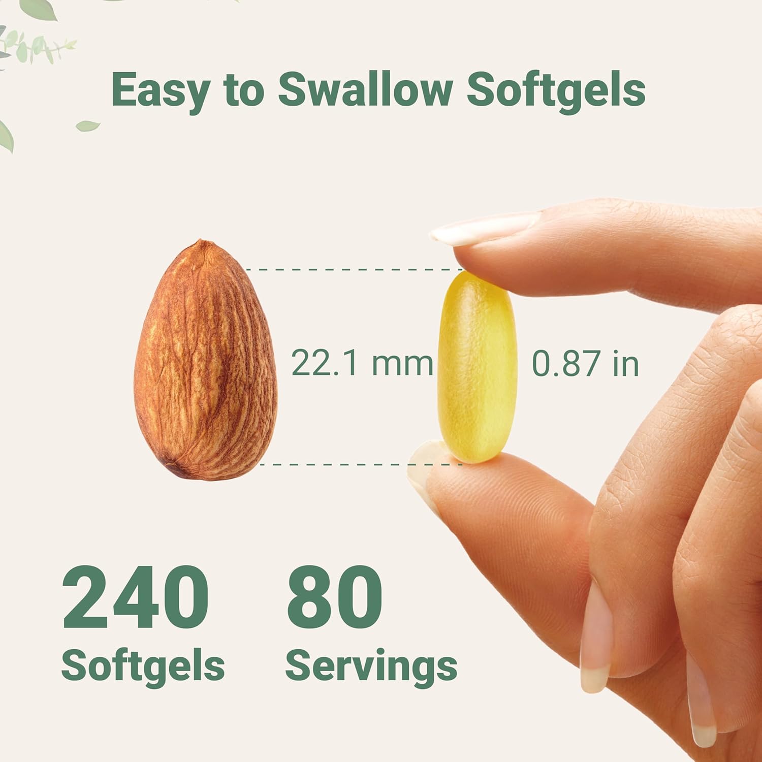 Micro Ingredients Triple Strength Omega 3 Fish Oil Supplements 4200Mg Per Serving, 240 Softgels – Lemon Flavored – Burpless | Epa 1200Mg + Dha 900Mg | Deep Sea Fish : Health & Household