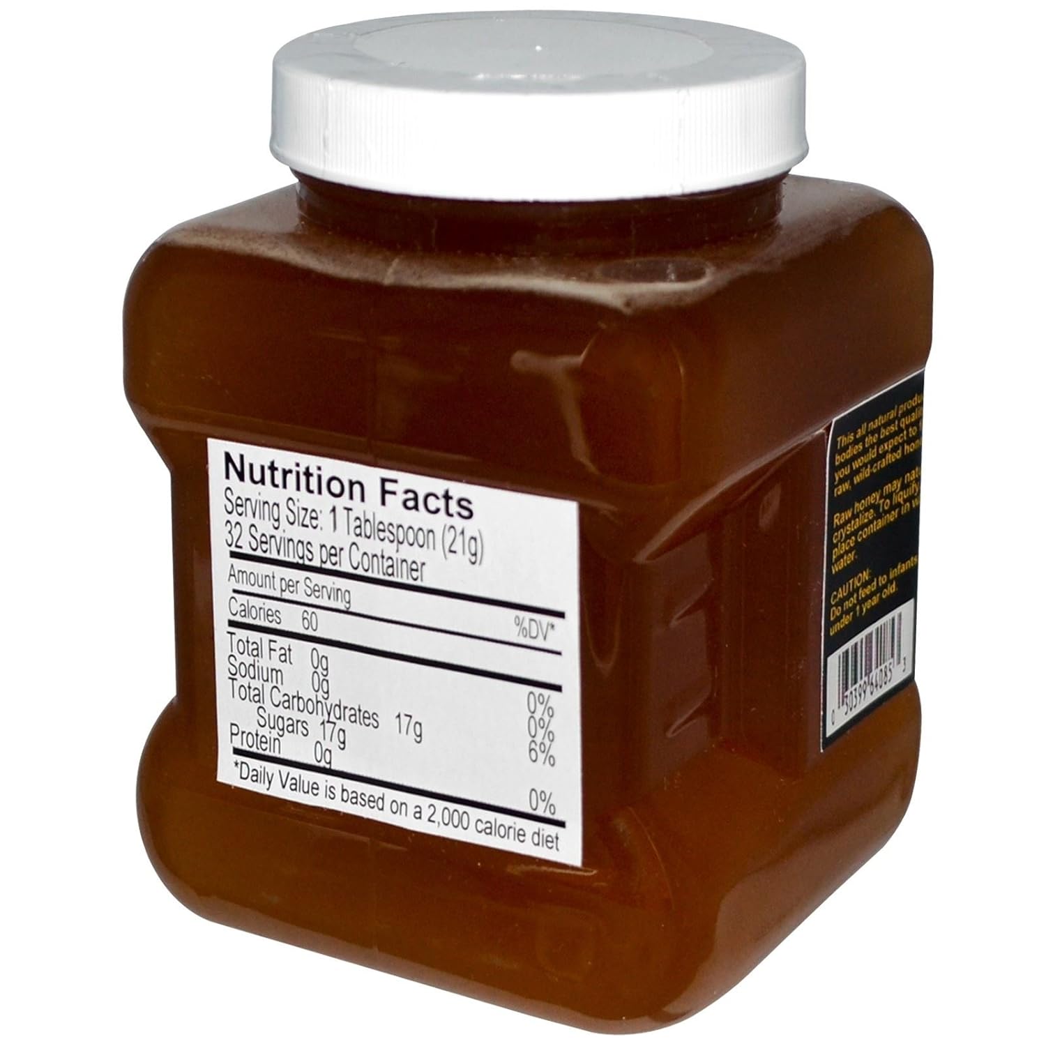 C C Pollen Totally Desert Honey - 1.5 Lbs : Grocery & Gourmet Food