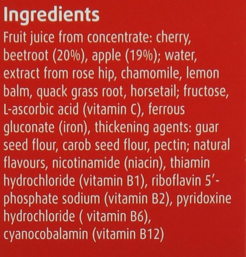 Hu00Fcbner Iron Vital F 250Ml (Case Of 12)