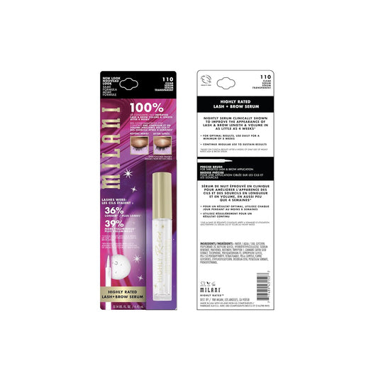 Milani Highly Rated Lash And Brow Enhancing Growth Serum