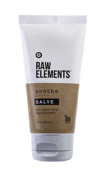 Raw Elements All Season Face + Body Skin Salve - Heal And Rejuvenate With Shea Butter, Hemp, And Chamomile In Bio-Resin Travel Size Body Lotion, 1.8 Oz