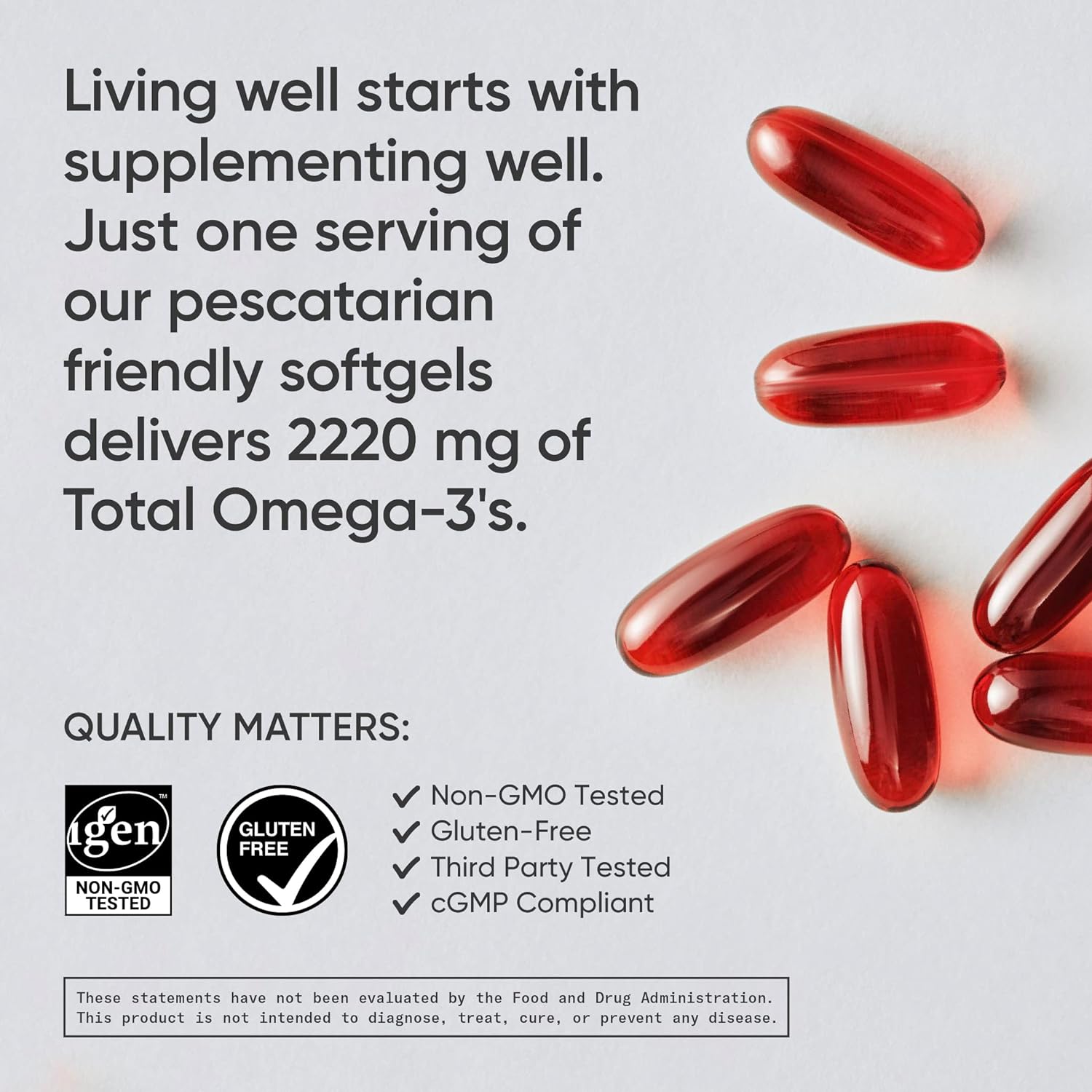 Sports Research Total Omega-3 Fish Oil from Antarctic Krill, Wild Sock