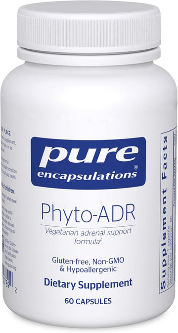 Pure Encapsulations Phyto-Adr | Vegetarian Adrenal Support Formula* | 60 Capsules