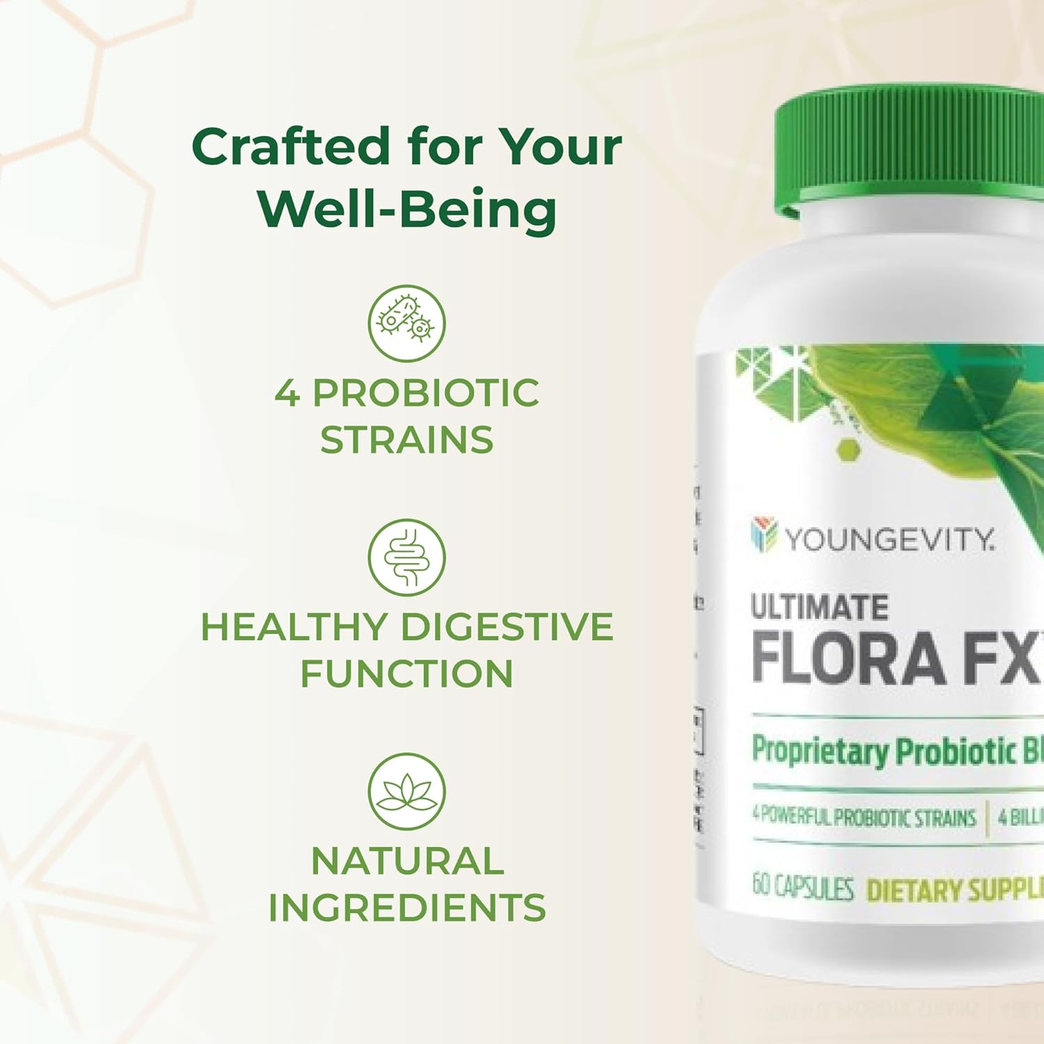 Buy Youngevity Ultimate Flora Fx - 60 Capsules - 2 Bottles On  Free Shipping On Qualified Orders