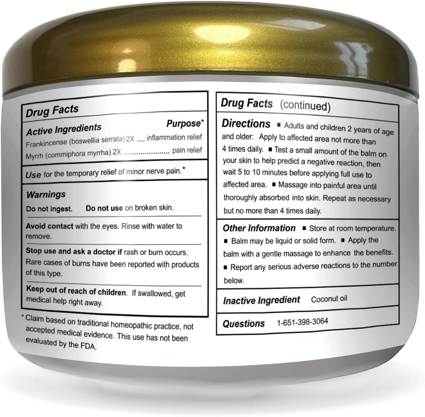 Buy Wise Men Healing Balm With Myrrh And Frankincense Essential Oils For Neuropathy, Sciatica And Nerve Pain Massage And Skin Moisturizing On  Free Shipping On Qualified Orders