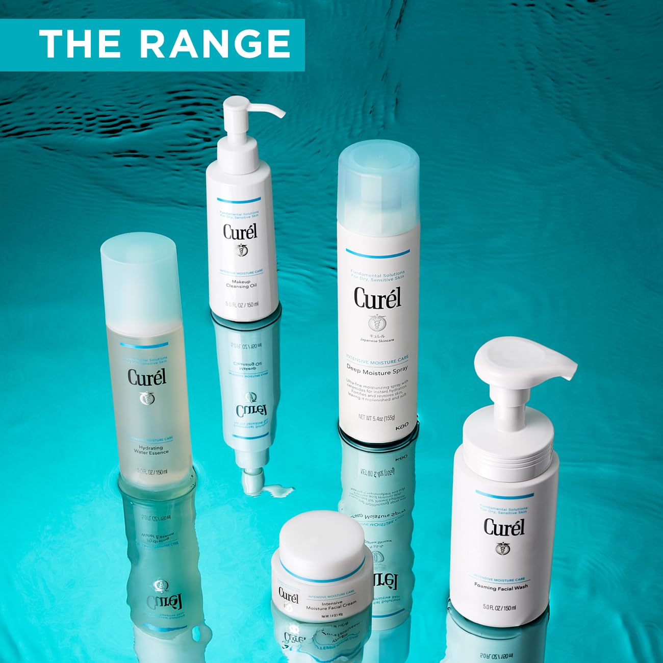 Curel Japanese Skin Care Foaming Daily Face Wash for Sensitive Skin, Hydrating Facial Cleanser for Dry Skin, pH-Balanced and Fragrance-Free, 5 Ounces (Step 2 of 2-Step Skincare) : Beauty & Personal Care