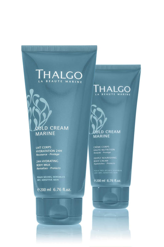 Thalgo Cold Cream Marine 24H Hydrating Body Milk,6.76 Fl Oz : Beauty & Personal Care
