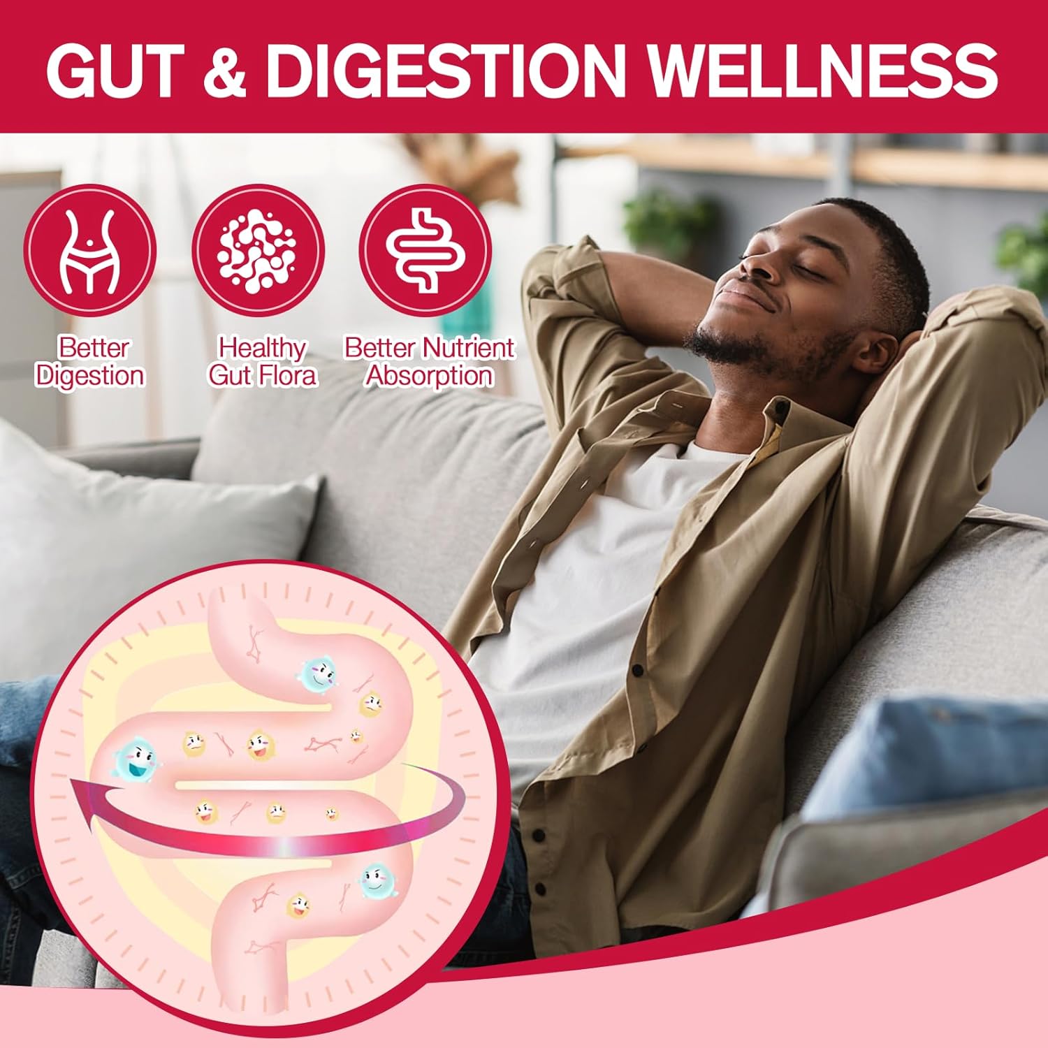 9-In-1 Probiotic Fiber Gummies For Adults & Teens 16G Fiber Per Serving, Psyllium Fiber Supplement With 5 Billion Cfu Bacillus Coagulans, Inulin, Acv For Digestive, Gut & Immune Wellness - 2 Bottles : Health & Household