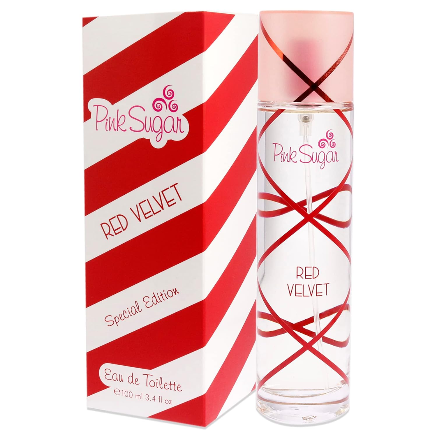 Pink Sugar Red Velvet Body Mist Fragrance For Women, Sweet And Fruity Long-Lasting Scent, Notes Of Floral, Strawberry And Caramel, 8 Fl Oz : Beauty & Personal Care