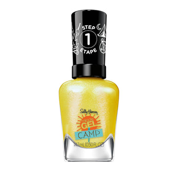 Sally Hansen Miracle Gel™, Summer Camp Catching Fireflies, Long Lasting, Gel-Like Formula, No Uv Lamp Needed, Yellow Nail Polish