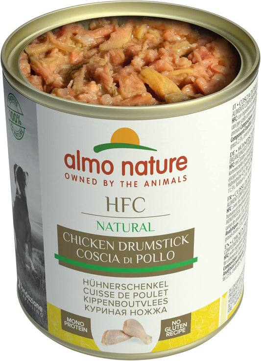 Almo Nature Hfc Natural Wet Dog Food, Chicken Drumstick, 280 G, Pack Of 125517