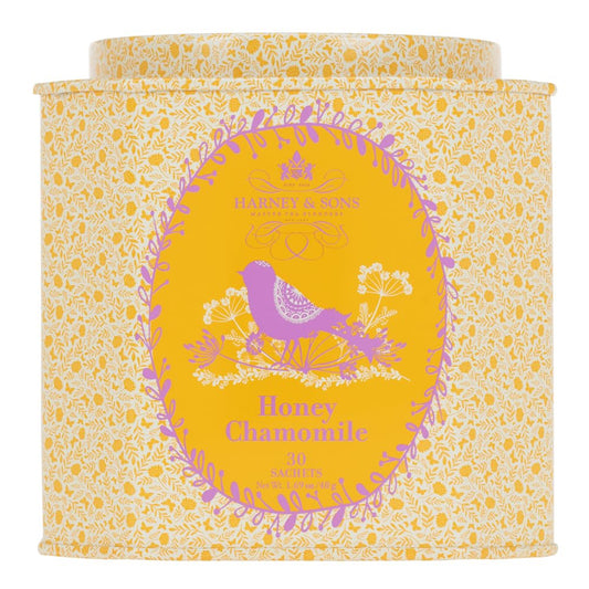 Harney & Sons Organic Honey Chamomile Tea | 30Ct Sachet Tin