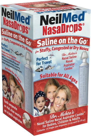 Neilmed Saline On The Go Nasadrops