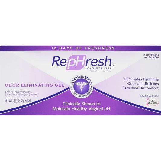 Rephresh Vaginal Gel With 4 Pre Filled Applicators, 0.07 Oz
