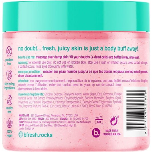When In Doubt, Buff It Out - Fruity Fizz Body Scrub