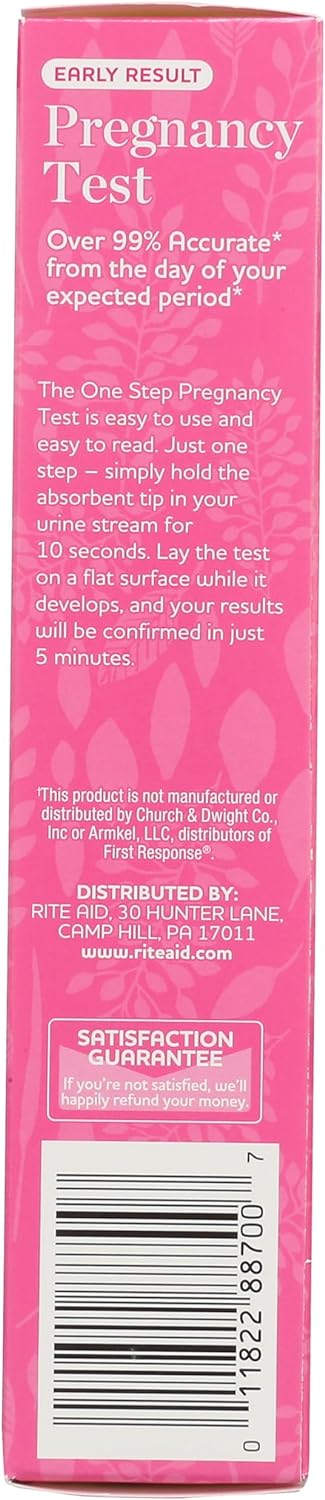 Rite Aid Early Result Pregnancy Test, 2 Count - High Sensitivity Results For Early Detection- Home Tests