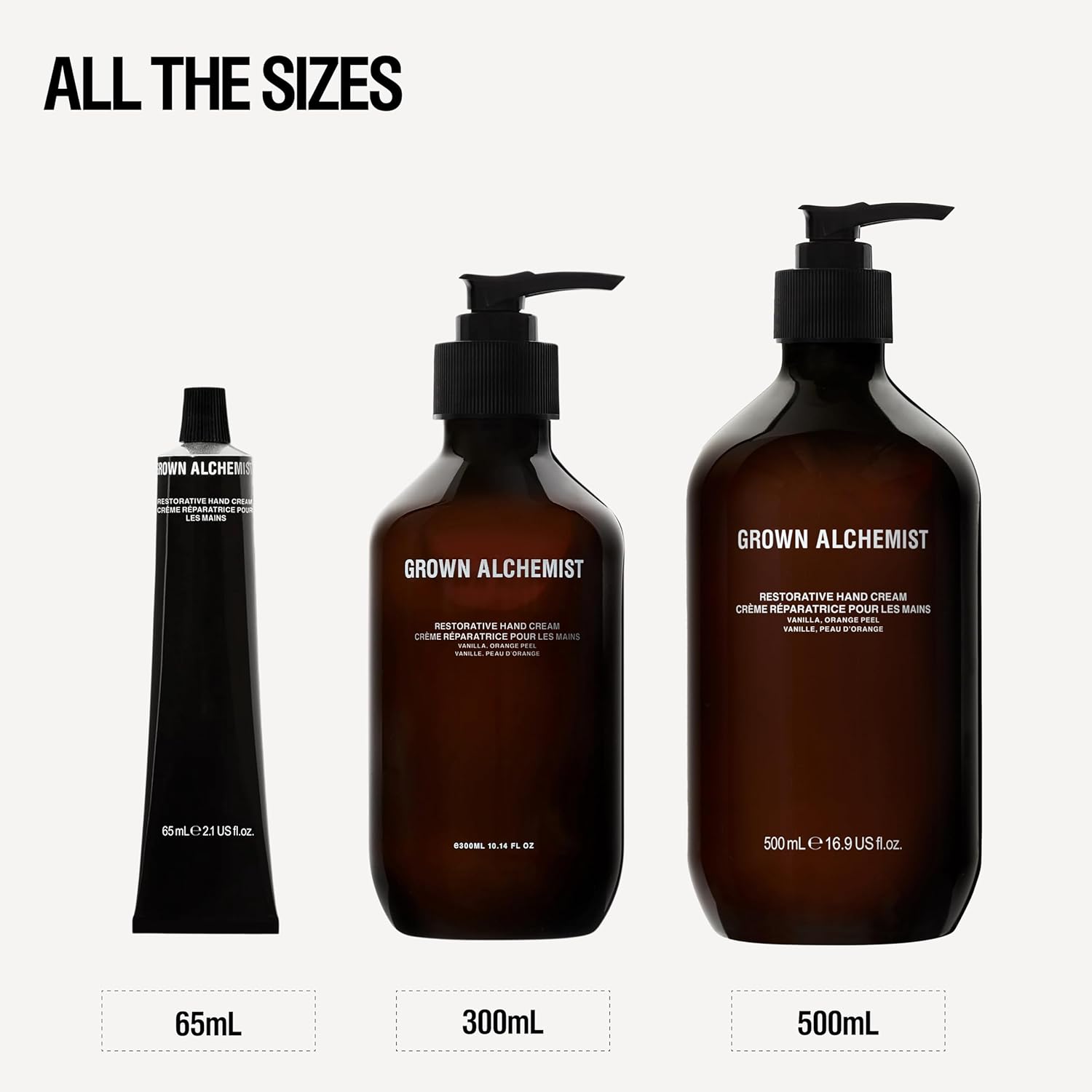 Grown Alchemist Restorative Luxury Hand Cream - Vanilla, Orange Peel - Natural, Vegan Hand Moisturiser for Dry and Cracked Hands, Soothing Handcream 300 ml : Amazon.co.uk: Beauty