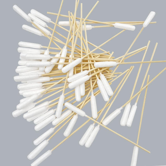 6 Inch Long Cotton Swabs For Dogs ,Cat,Small Pet Ears Cleaning, Pet Cotton Ear Buds Swabs,Ear Cleaning Swabs With Bamboo Handle,Apply For Daily Ear Cleaning Removes Wax, Dirt (100Pcs)