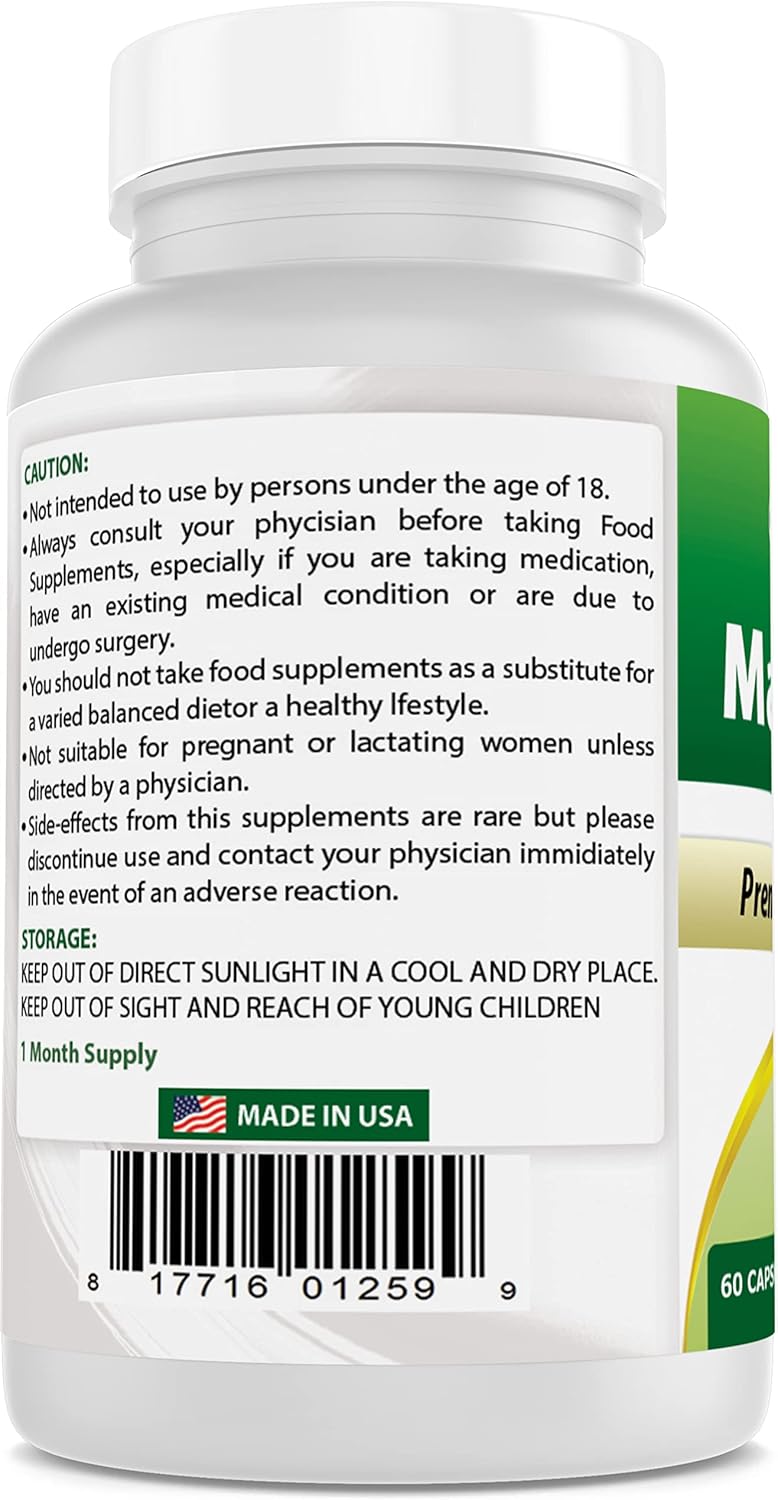 2 Pack - Best Naturals Mastic Gum Capsules 500 Mg - 60 Count - (Non-Gmo) (Gluten Free) - Promotes Healthy Stomach & Duodenal Health - (Total 120 Capsules)
