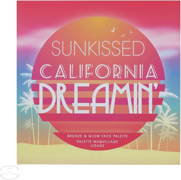 California Dream Eyeshadow Palette By Sunkissed, 4 Shades, Blusher, Highlighter, Bronzer, Contour