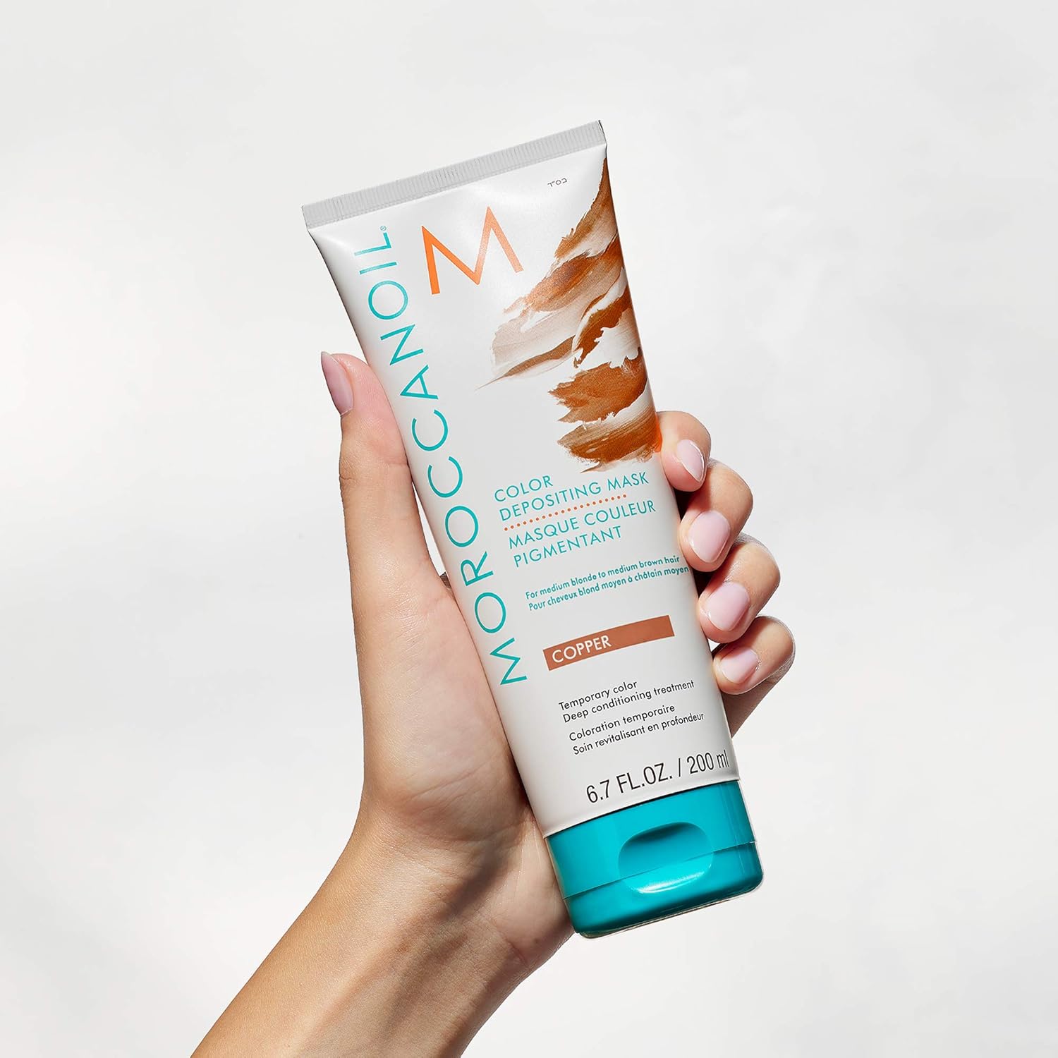 Moroccanoil Color Depositing Mask, Copper 6.7 Fl. Oz. : Beauty & Personal Care