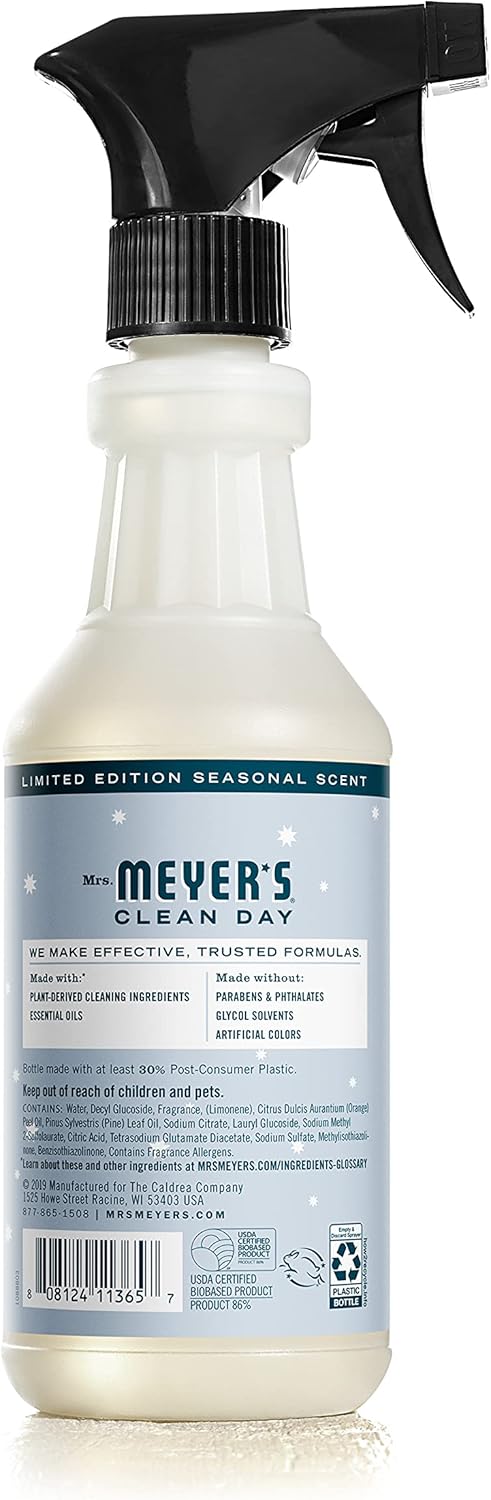 Mrs. Meyer'S Clean Day Multi-Surface Cleaner, Snow Drop, 16 Oz