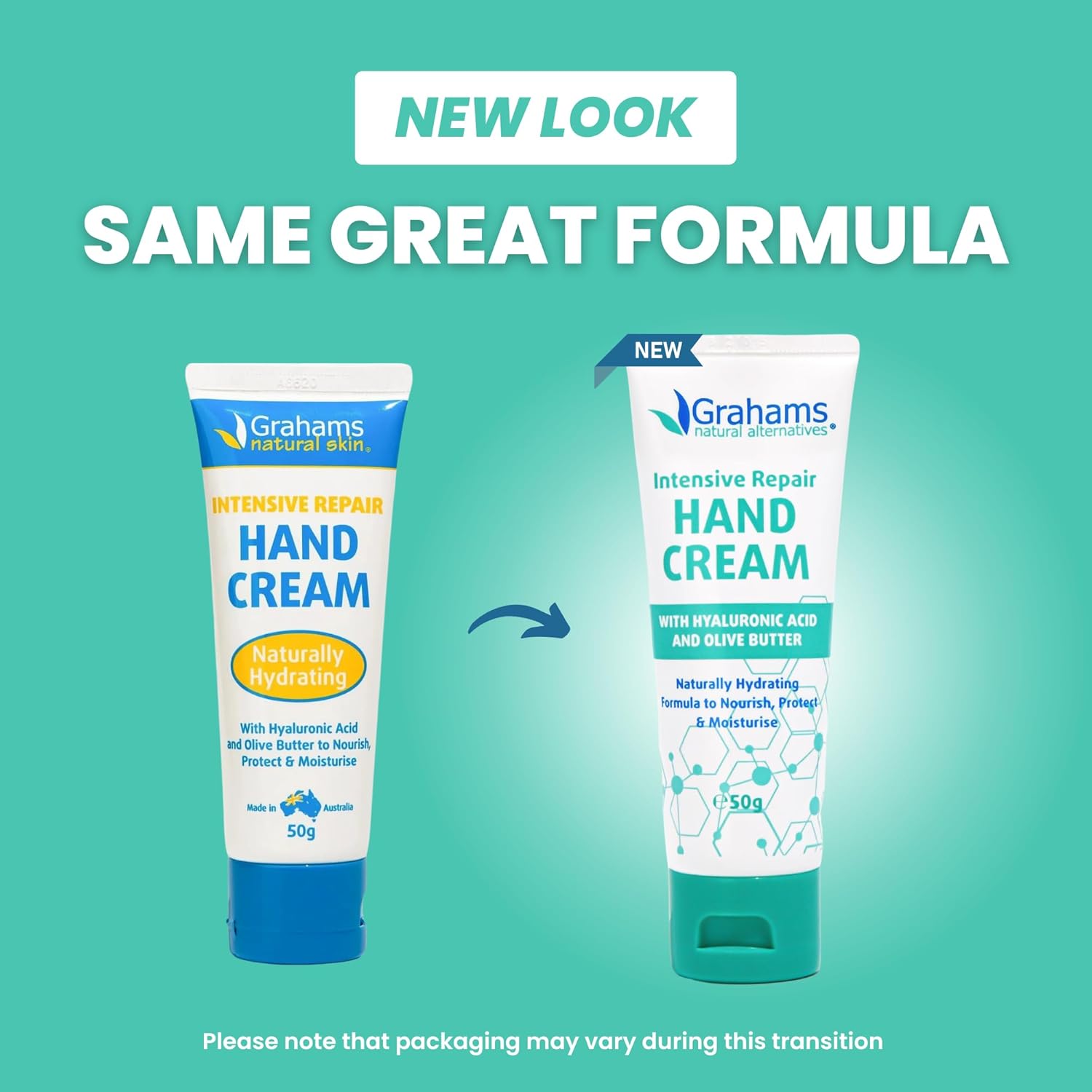 Grahams Natural Intensive Hand Repair Cream - Hand Cream for Very Dry, Cracked, Eczema Prone Skin - Itch Relief & Cracked Finger Tip Repair - With Hyaluronic Acid, Olive Butter & Vitamin E (50g) : Amazon.co.uk: Beauty