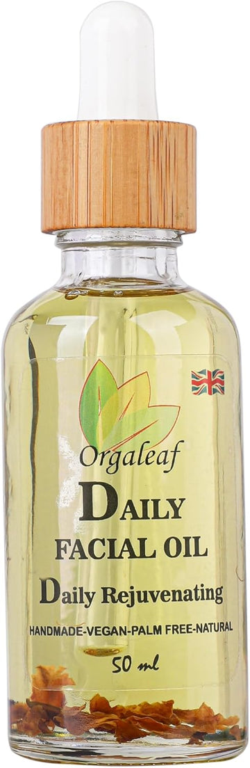 Orgaleaf Daily Facial Oil, Daily Rejuvenating, Hand Made, 50 Ml