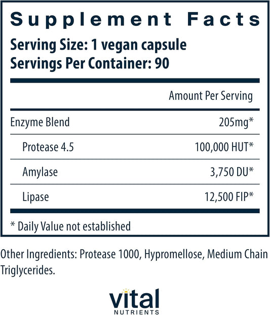 Vital Nutrients Calcium & Magnesium | Vegan Calcium Supplement With Magnesium | Support Bone Strength, Muscle, And Heart Health* | Gluten, Dairy, Soy Free | Non-Gmo | 100 Capsules
