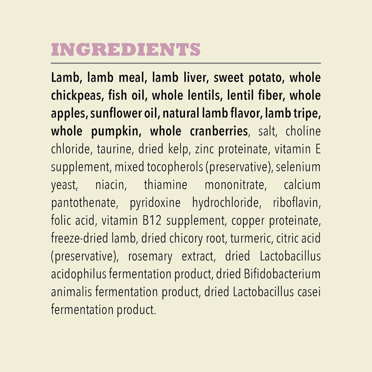 ACANA Singles Limited Ingredient Dry Dog Food, Grain Free Lamb & Apple Dog Food Recipe, 4.5lb