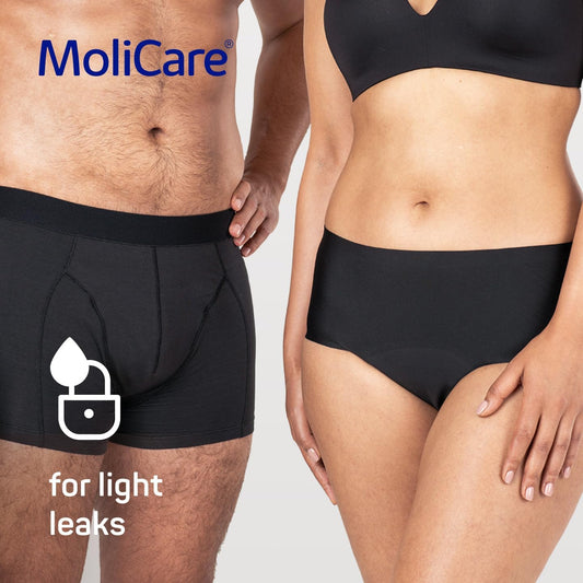 Molicare Disposable X-Change Pads For Washable Molicare Absorbent Underwear, Underwear Pads For Incontinence, Extra Protection, Reliable Odour Control, 20 Pads