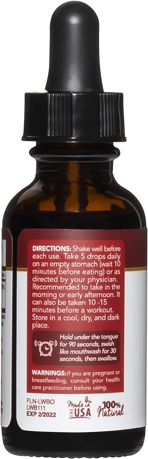 Liquid B12 Vitamin Sublingual – All-Natural Liquid Vitamin Vegan B12 Drops – Non-GMO Adenosylcobalamin Methylcobalamin B12 Supplement – Boost Your Immune System, Metabolism, Energy and Focus! : Health & Household