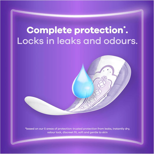 Always Discreet Incontinence Pads Women, Small, Absorbency 2, 120 Sanitary Towels (20 X 6 Packs), Complete Protection For Bladder Leak, Odour Neutraliser