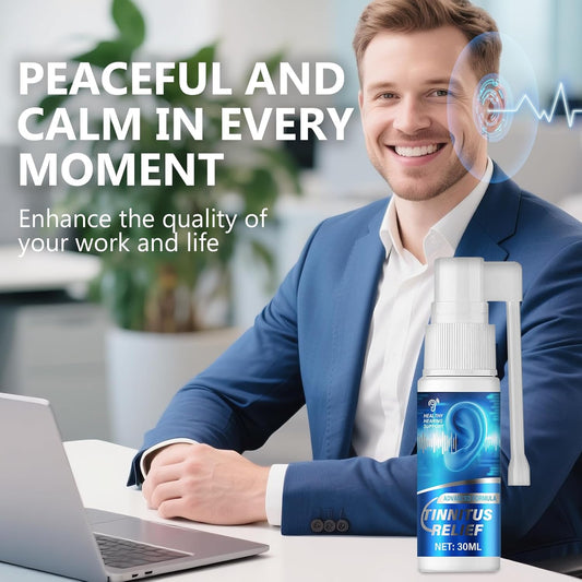Tinnitus Rêlief For Ringing Ears, Tinnitus Rêlief Spray For Reduce Ear Ringing & Improve Hearing, 30 Ml