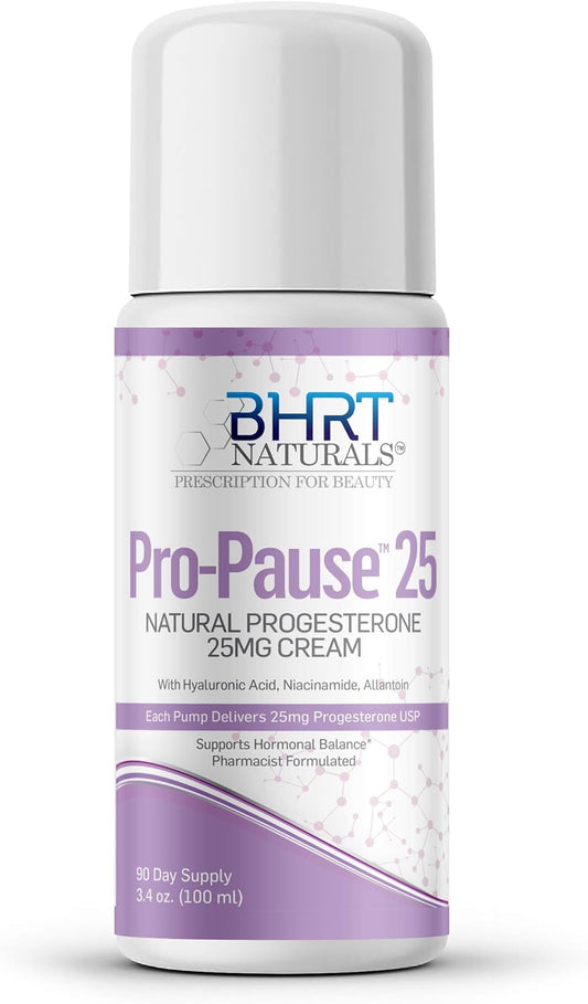 Progesterone Cream 2500Mg Bioidentical Progesterone Usp Natural - 90 Day Supply, Pharmacist Formulated Paraben-Free, Soy-Free & Non-Gmo Menopause Relief – Ttc Pcos Supplement (1 Bottle)