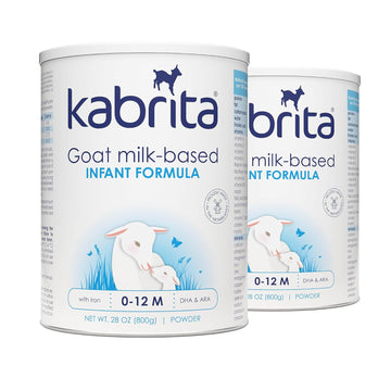 Kabrita Goat Milk-Based Infant Formula – 28Oz – Pack Of 2 – Natural, Gentle Baby Formula – European, Non-Gmo – Ages 0-12 Months