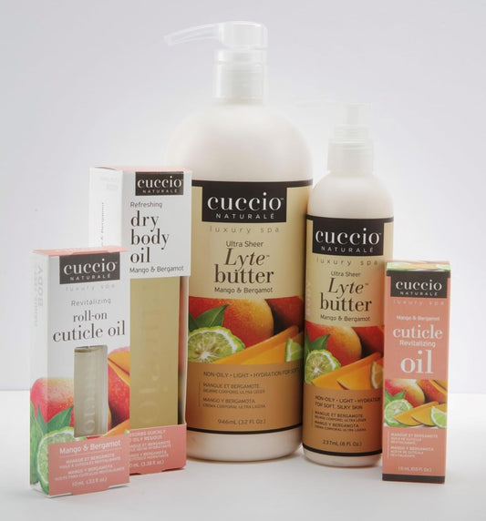 Cuccio Naturale Revitalizing Roll-On Cuticle Oil - Mango & Bergamot - 10Ml