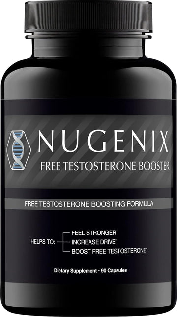 Nugenix Free Testosterone Booster Supplement For Men, 90 Count