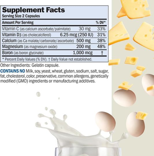 Andrew Lessman Calcium Magnesium Intensive Care 250 Capsules – Bone And Skeleton Health Essentials. Easy To Swallow Capsules With Super Soluble Fine Powder. Gentle To Even The Most Sensitive Stomachs