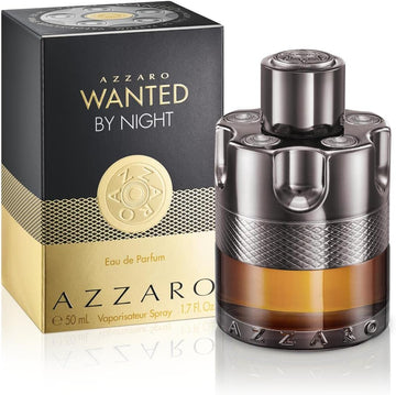 Azzaro Wanted By Night, Eau De Parfum Aftershave, Spicy Woody Fragrance, Perfume For Men