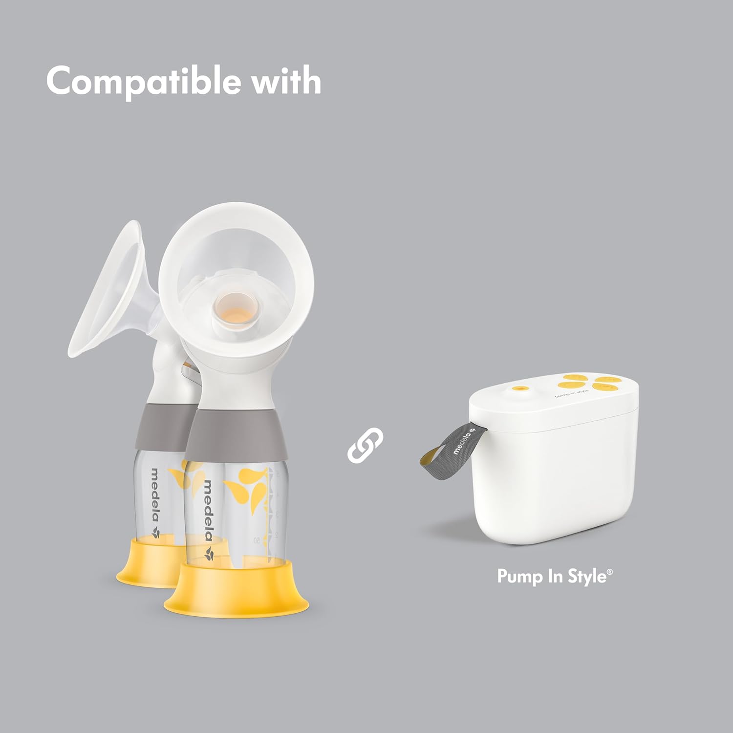 Medela Classic Personalfit Flex Double Pumping Kit For Electric Breast Pumps, Compatible With Pump In Style With Maxflow And Pump In Style Hands-Free Breastpumps : Baby