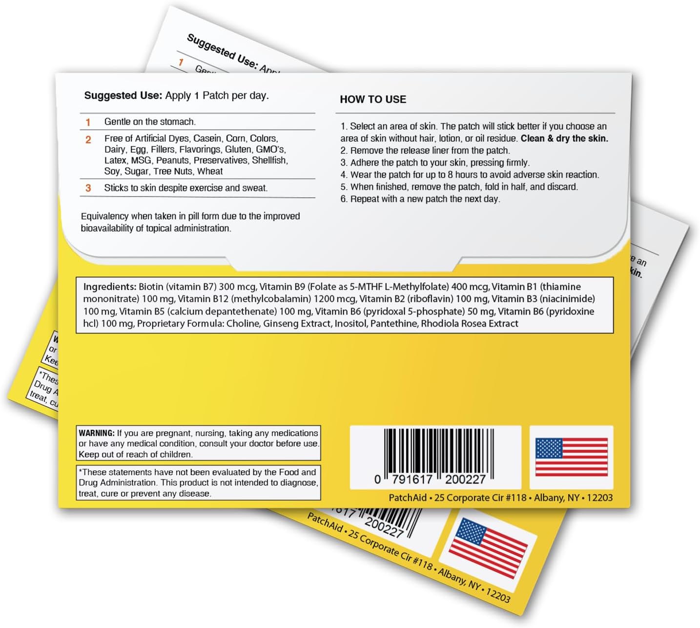 30-Day Complete Topical Patch Bundle By Patchaid : Health & Household