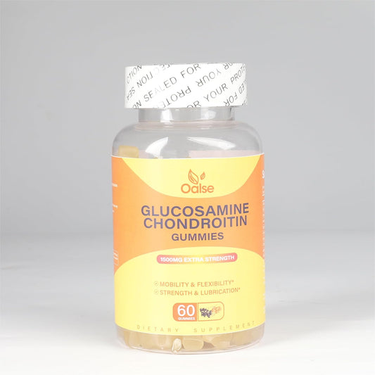 Vegan Glucosamine Chondroitin Gummies, Support Supplement For Adults Men & Women, 1500Mg Extra Strength Glucosamine With Chondroitin Msm Turmeric Elderberry