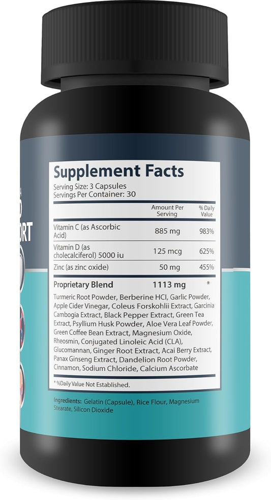 Advanced Nerve Support Pro - Best Improved Formula - Our Best Nerve Support Supplement - Nerve Damage Repair Supplement - Neuropathy Nerve Support - Nerve Supplements - Nerves Pill - Nerve Supplement