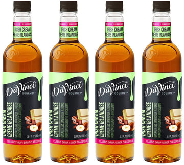 DaVinci Gourmet Classic Irish Cream Syrup, 25.4 Fluid Ounce (Pack of 4) : Grocery & Gourmet Food